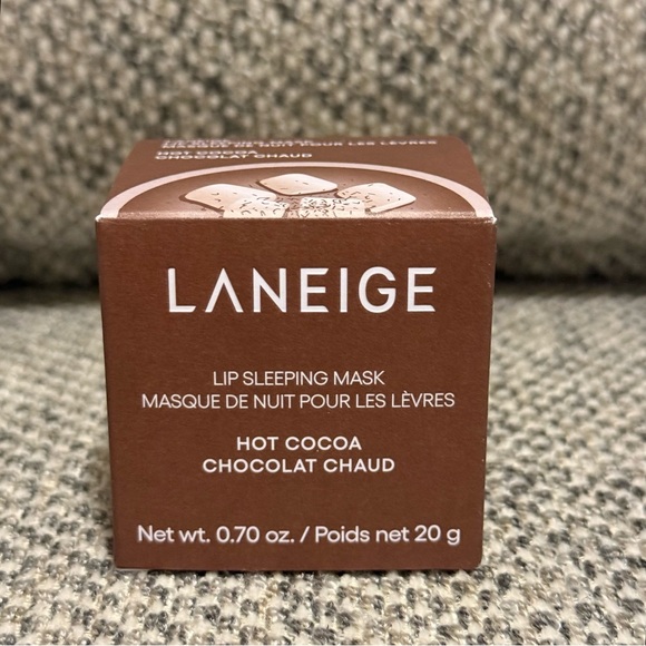 LANEIGE Hot Cocoa Lip Sleeping Mask - Rich Brown - Picture 3 of 3